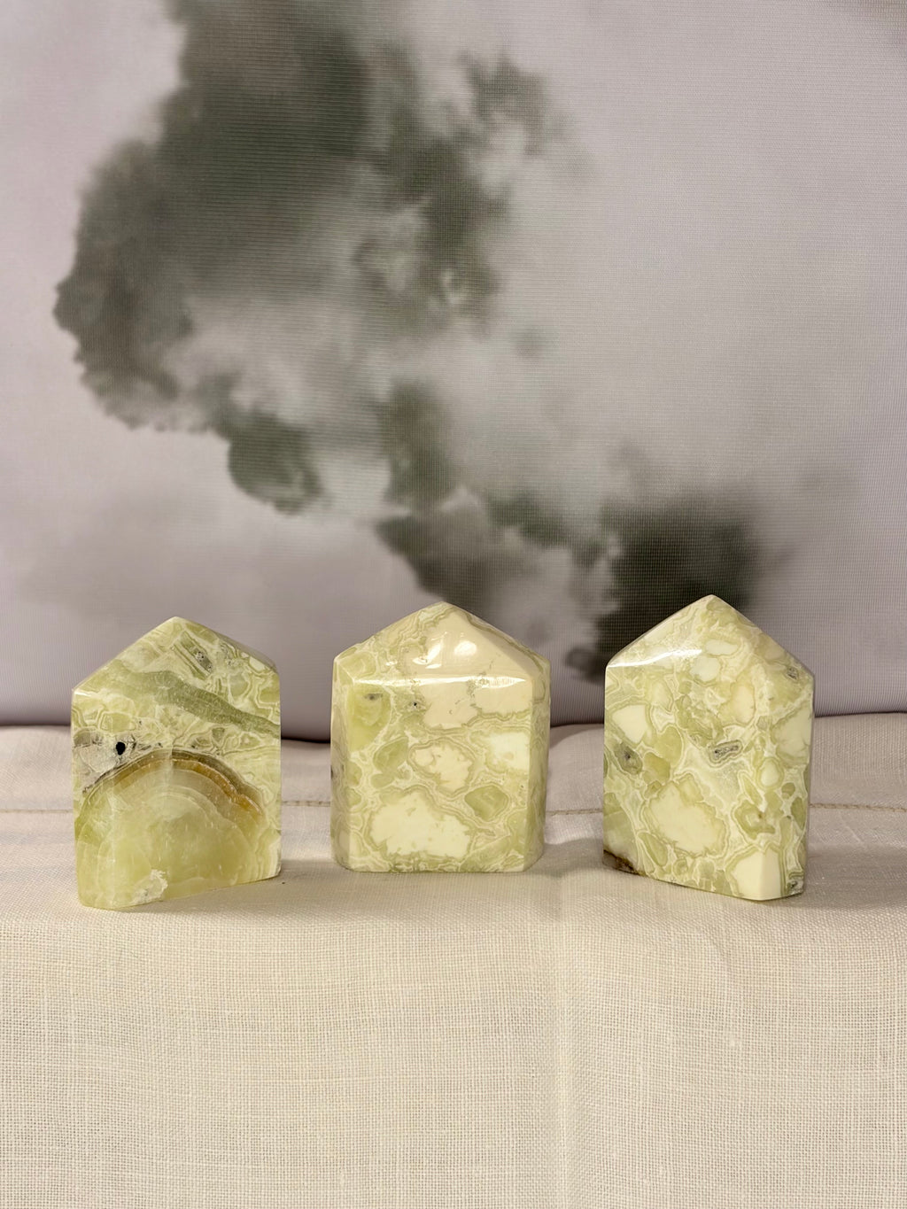 Green Maligano Jasper Domino Tower - Option F
