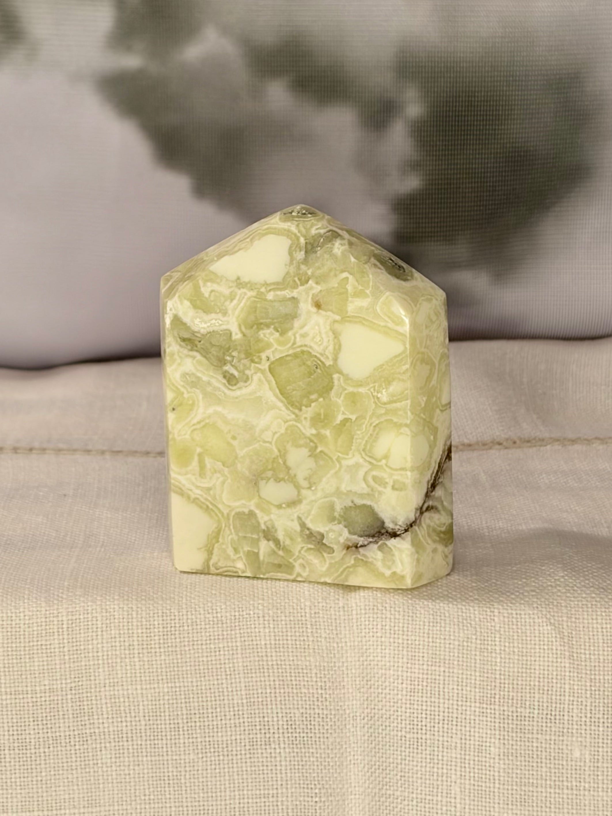 Green Maligano Jasper Domino Tower - Option G