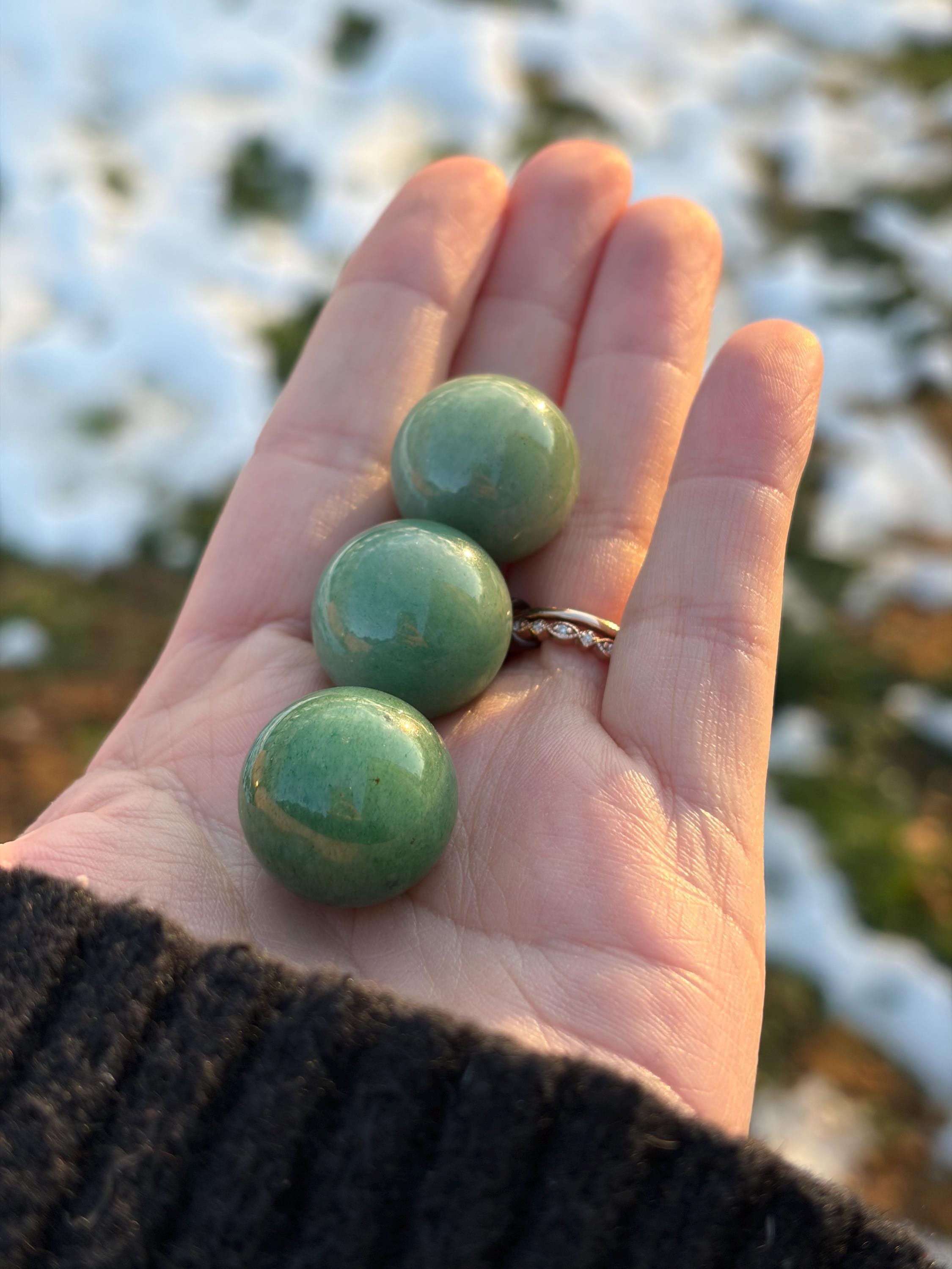 Green Aventurine Mini Sphere