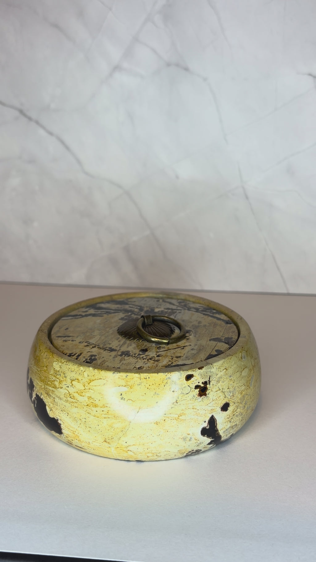 Picture Jasper Bowl with Lid