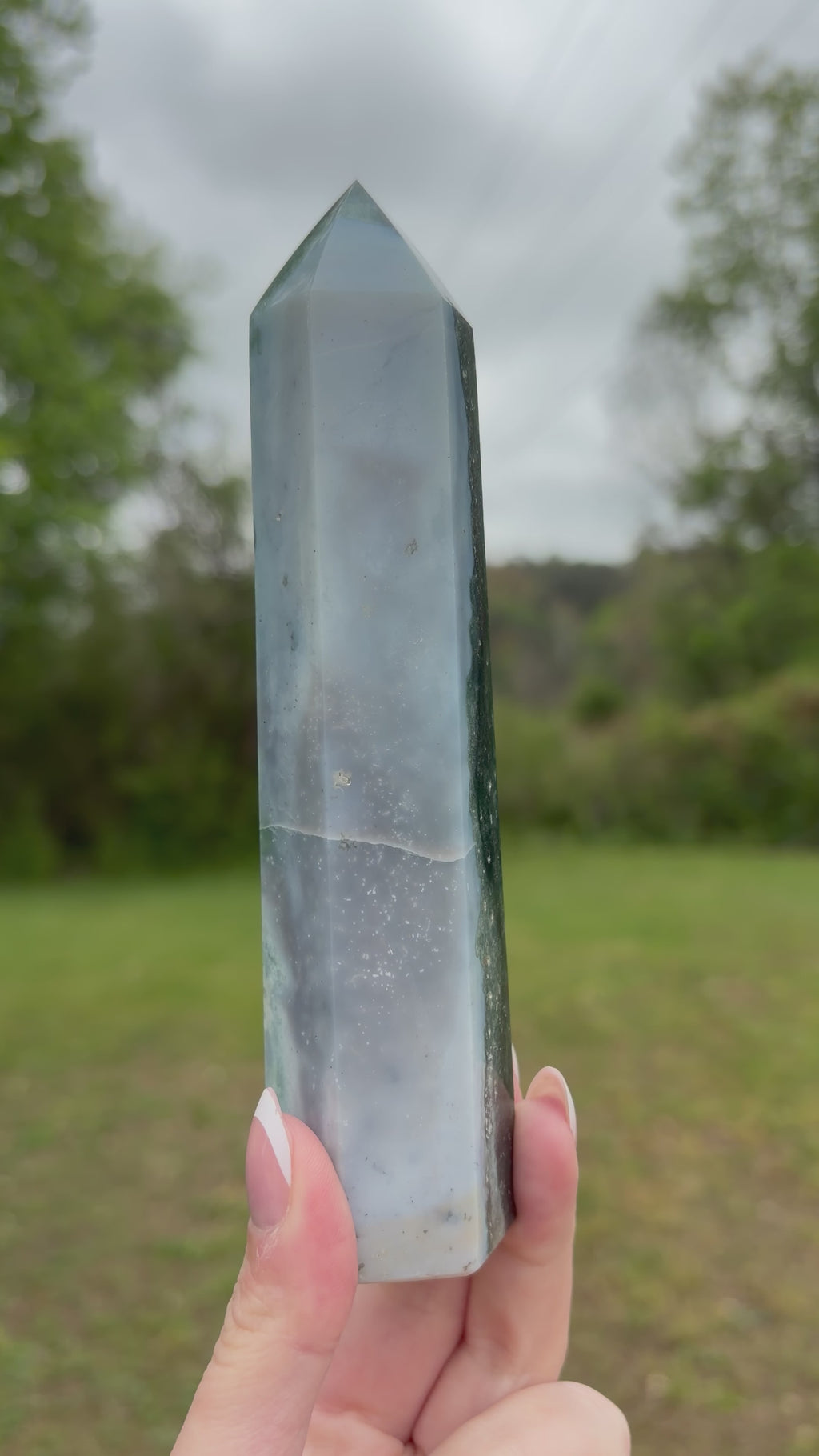 Sea Jasper Statement Tower