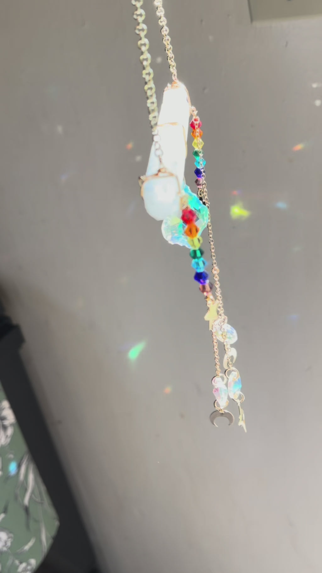 Selenite Sun Catcher - The Chey
