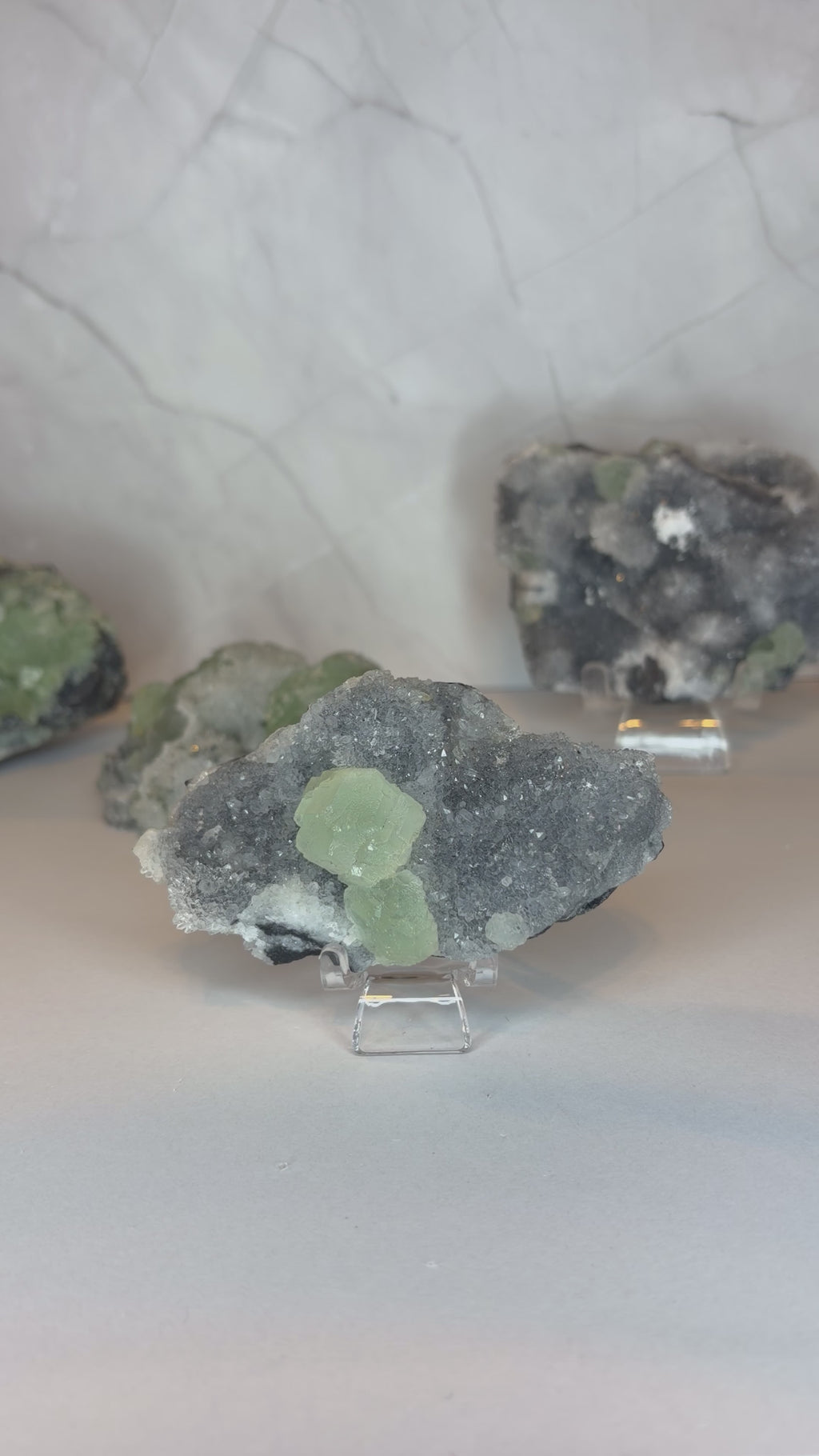 Sugar Fluorite Specimen - J
