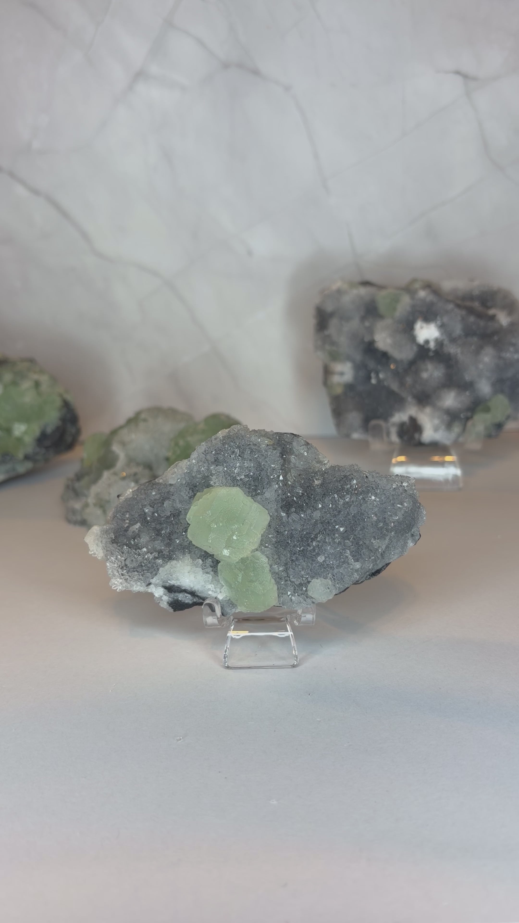 Sugar Fluorite Specimen - J