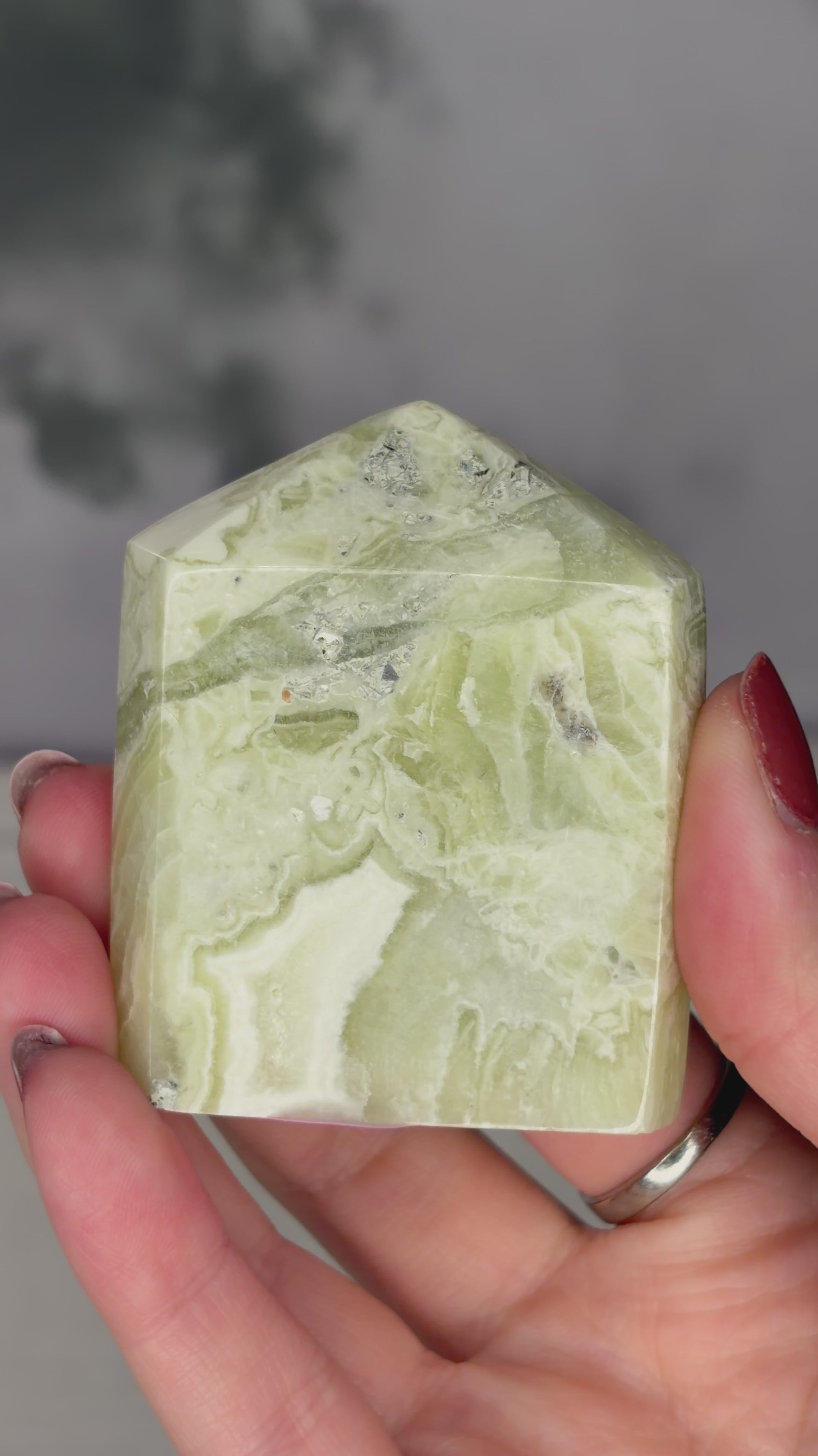 Green Maligano Jasper Domino Tower - Option F