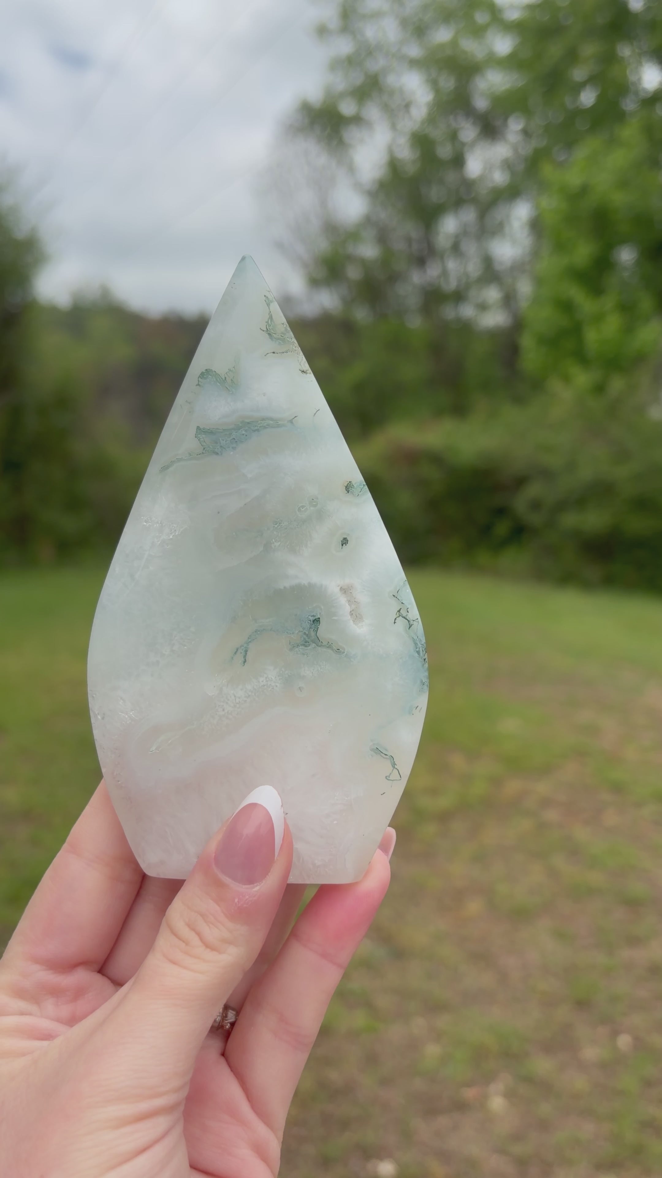Moss Agate Freeform | Imperfect