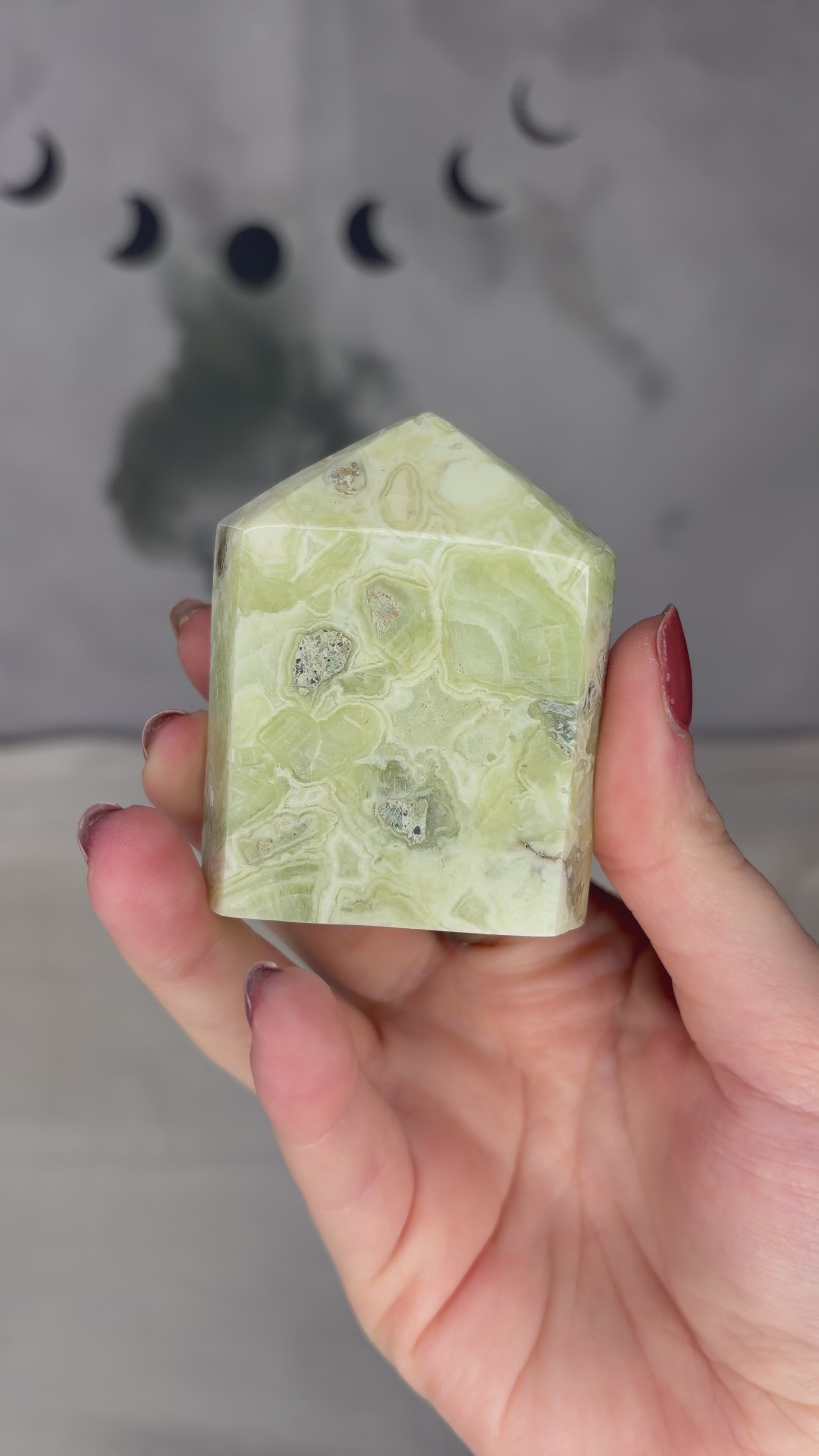 Green Maligano Jasper Domino Tower - Option E