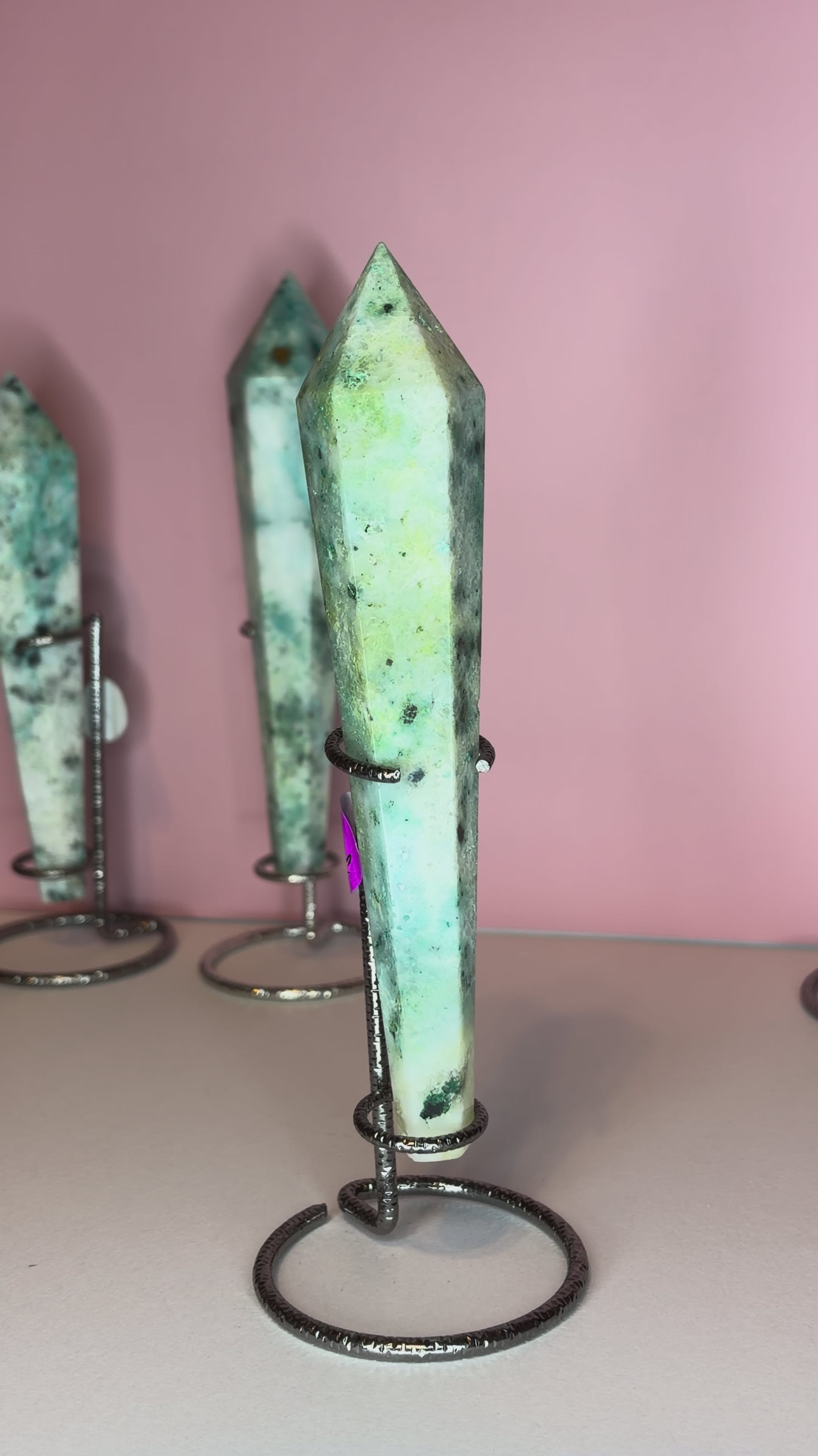 Phoenix Stone Wand - Option f